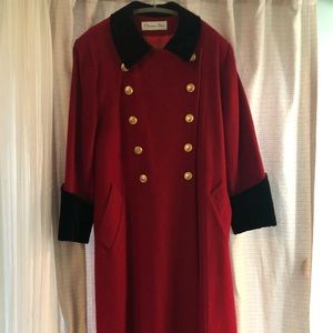 Christian Dior wool coat